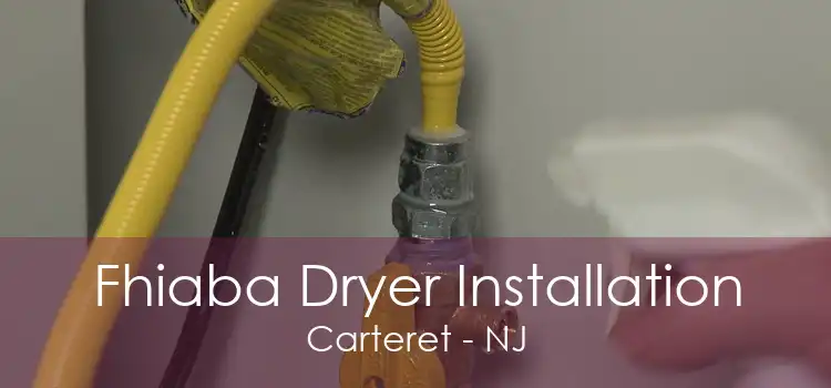 Fhiaba Dryer Installation Carteret - NJ